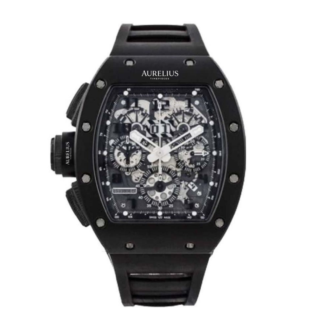 Skelett-Chronograph 44 – Skelettiertes Zifferblatt | Composite-Gehäuse & Kautschukarmband